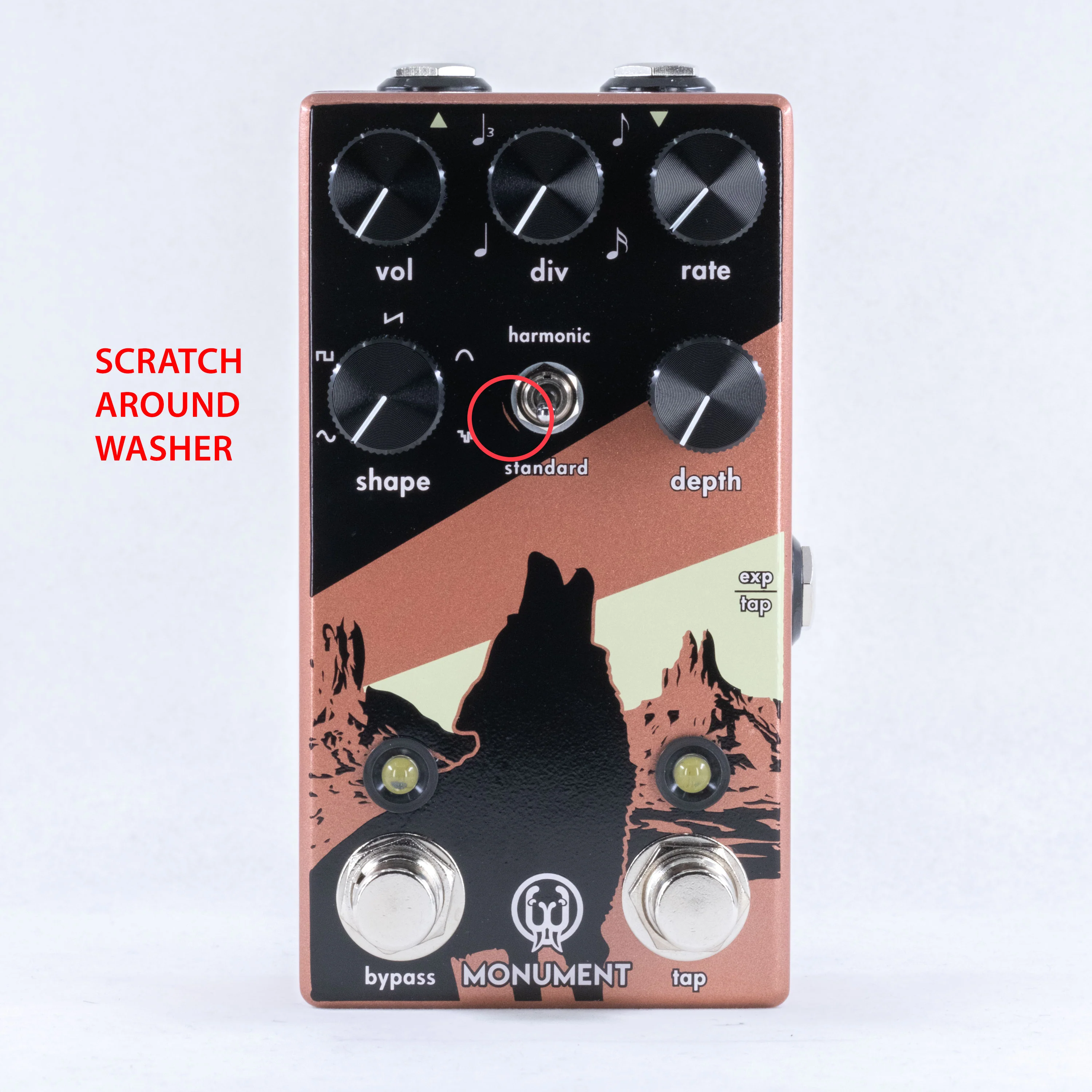 Monument Harmonic Tap Tremolo V2 - BLEMISHED